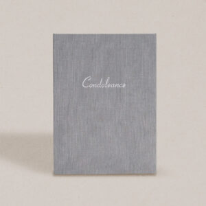 condoleancemap-canvas-linnen licht grijs
